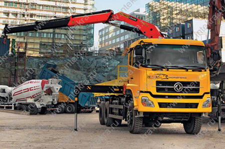 Автомобиль грузовой бортовой Dongfeng DFL1251AXA с КМУ