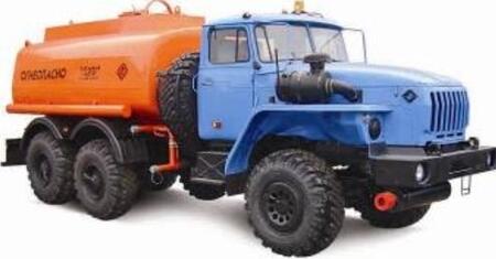 Автоцистерна АЦ-9 ГСМ на базе автомобилей урал