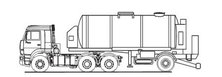 Автогудронатор БЦМ-07