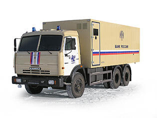 ДИСА-58386  Специальный бронированный автомобиль для перевозки ценностей на шасси автомобилей КамАЗ-65115, и др. модификаций