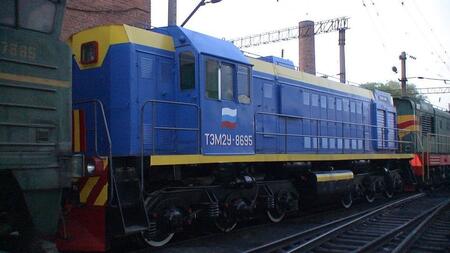 Тепловоз маневровый ТЭМ-2У