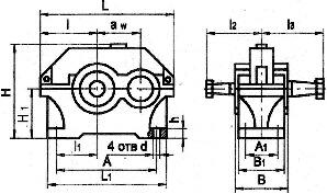 Редуктор 1ЦУ-200