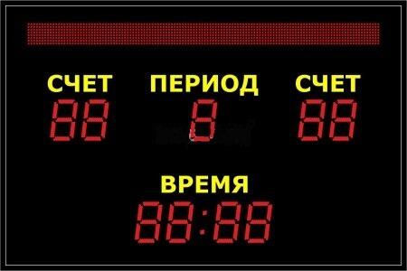 Электронное спортивное табло Р-5х1-4х1-150_БС-1b