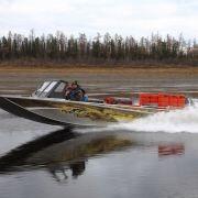 Водометный катер алюминиевый