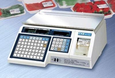 Торговые весы с печатью этикеток CAS LP 1.6