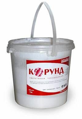 Жидкий керамический теплоизоляционный материал КОРУНД