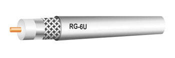 Коаксиальный кабель RG-6U CCS/48 # / UNBONDED AL FOIL