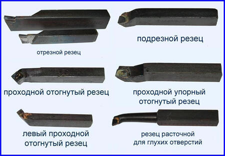 Резец токарный канавочный