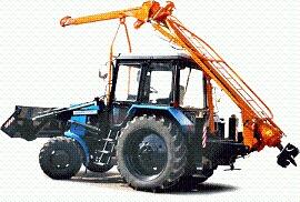 Машины бурильно-крановые