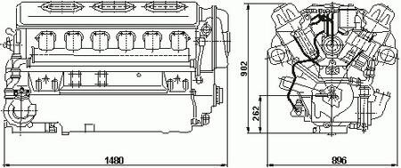 Двигатель  В-46-5СУ