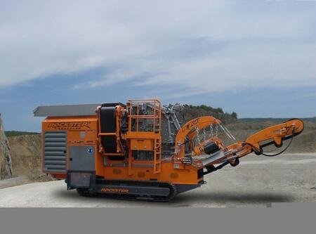 Мобильный дробильный комплекс ROCKSTER R700 TR