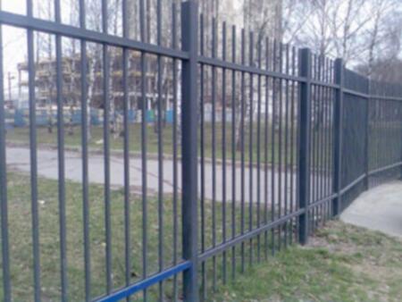 Забор металлический