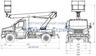 Автогидроподъёмник телескопический ГАЗ-C41R13 Next