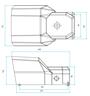 Педаль промышленная станочная PDKS11BX10 Emas