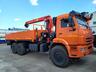 Камаз 43118 борт с манипулятором.