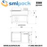 Колпаковая термоупаковочная машина Smipack S560NA