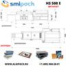 Автоматическая термоупаковочная машина Smipack HS500E