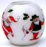 Glass Ornaments,Hand Painted Glass Candle Holders