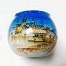 Glass Ornaments,Hand inside painted Glass Tea light Holders