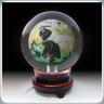 Home Decro,China Inner Painting Crystal Ball,Hand Inside Painted Crystal Ball