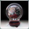 Home Decro,China Inner Painting Crystal Ball,Hand Inside Painted Crystal Ball