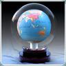 Home Decro,China Inner Painting Crystal Ball,Hand Inside Painted Crystal Ball