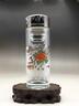Home Decro,Hand Painted Double Wall Glass Cup Bottles