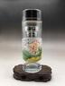 Home Decro,Hand Painted Double Wall Glass Cup Bottles