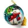 Christmas Ball,Glass Christmas Ball,Hand Painted Glass Ball