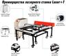 Лазерный ЧПУ для памятников с подкатным столом Лазер-6+T 600х1200х150