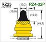 Твердосплавные дорожные резцы серии Road Razor II