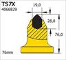 Траншейные и горные резцы TSX SERIES