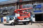Комбинированный телескопический автогидроподъемник Hino-300 DA-324, DA-328 (от 20 до 28м)