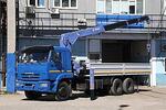 Автомобиль КАМАЗ-65117 с КМУ Tadano