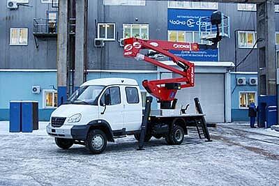 Комбинированный телескопический автогидроподъёмник