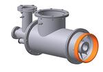 Горелка комбинированная газовая, жидкотопливная вихревая ГГВ-750