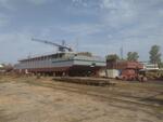 На Балаковском CCЗ спущена на воду воду первая плавучая насосная станция