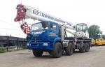 Новый российский автокран на вездеходном шасси успешно прошел испытания