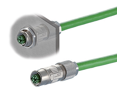 Фирма METZ CONNECT первой вывела на рынок Х-кодированное гнездо М12 для сбора в полевых условиях