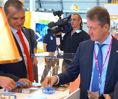 Холдинг Кабельный Альянс встретил посетителей на 5ой юбилейной выставке Иннопром-2014 в рамках стенд