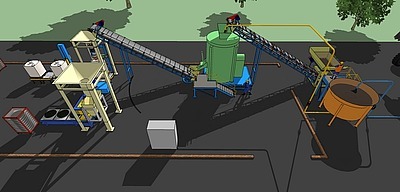 Оборудование диспергирования органики при производстве удобрений