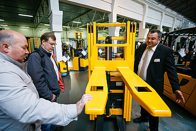 Jungheinrich представил всю линейку своей техники Санкт-Петербурге Jungheinrich представил всю линейку своей техники Санкт-Петербурге