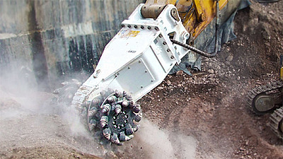 Тестовое использование роторных проходческих фрез Delta Тестовое использование роторных проходческих фрез Delta