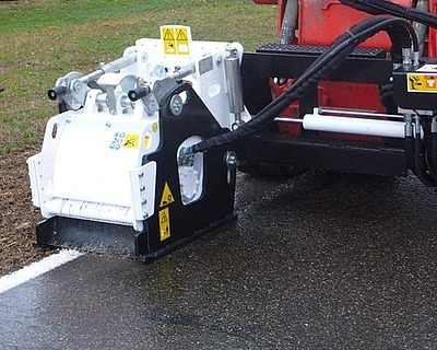 Удаление разметки дорожными фрезами Delta Удаление разметки дорожными фрезами Delta