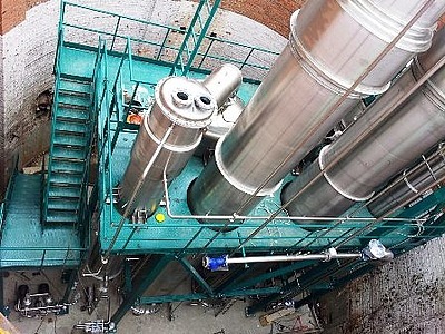 Вакуум-выпарная установка - спиртозавод 