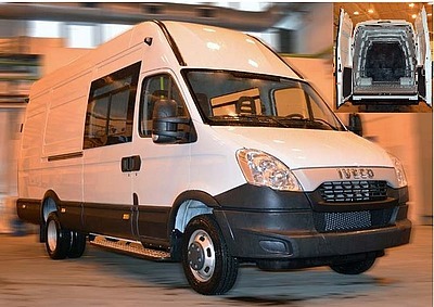 Грузопассажирский автомобиль Iveco Daily 50C15V с грузоподъемностью 2,5 т от 1 750 000 руб. Грузопассажирский автомобиль Iveco Daily 50C15V с грузоподъемностью 2,5 т от 1 750 000 руб.