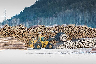 Volvo в сердце тайги