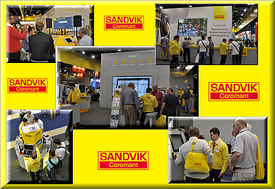 Sandvik Coromant на выставке 