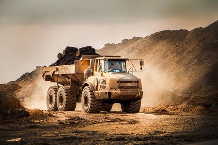 Использование техники Volvo на угольном месторождении в Приморском крае