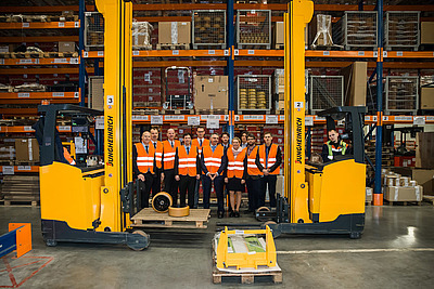 Новый склад запчастей Jungheinrich в России Новый склад запчастей Jungheinrich в России